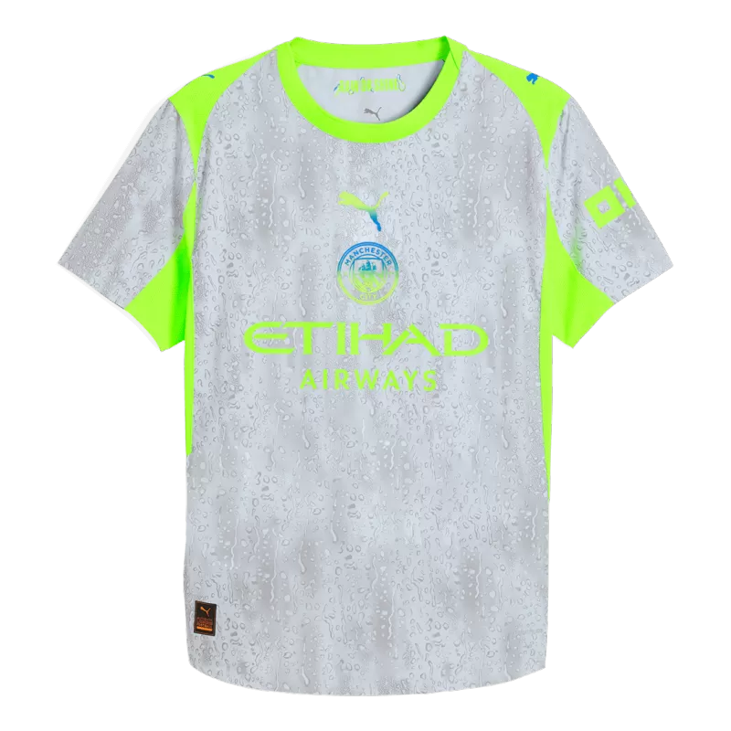 Maglia da calcio terza da trasferta del Manchester City per bambini (maglia+pantaloncini) 2025/26