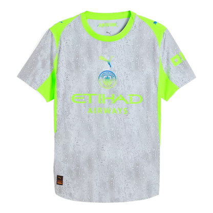 Maglia da calcio terza da trasferta del Manchester City per bambini (maglia+pantaloncini) 2025/26