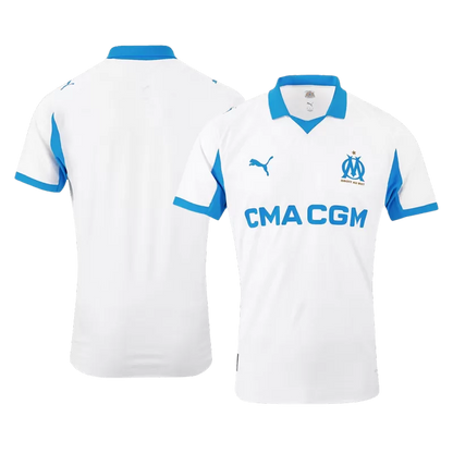Player Version Marseille Home Soccer Jersey 2025/26