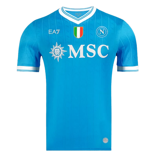 Player Version Napoli Home Soccer Jersey 2025/26 - Slim Fit