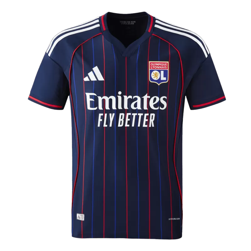 Player Version Olympique Lyonnais Away Soccer Jersey 2025/26