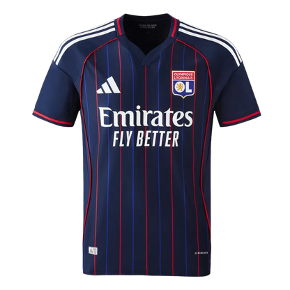 Player Version Olympique Lyonnais Away Soccer Jersey 2025/26
