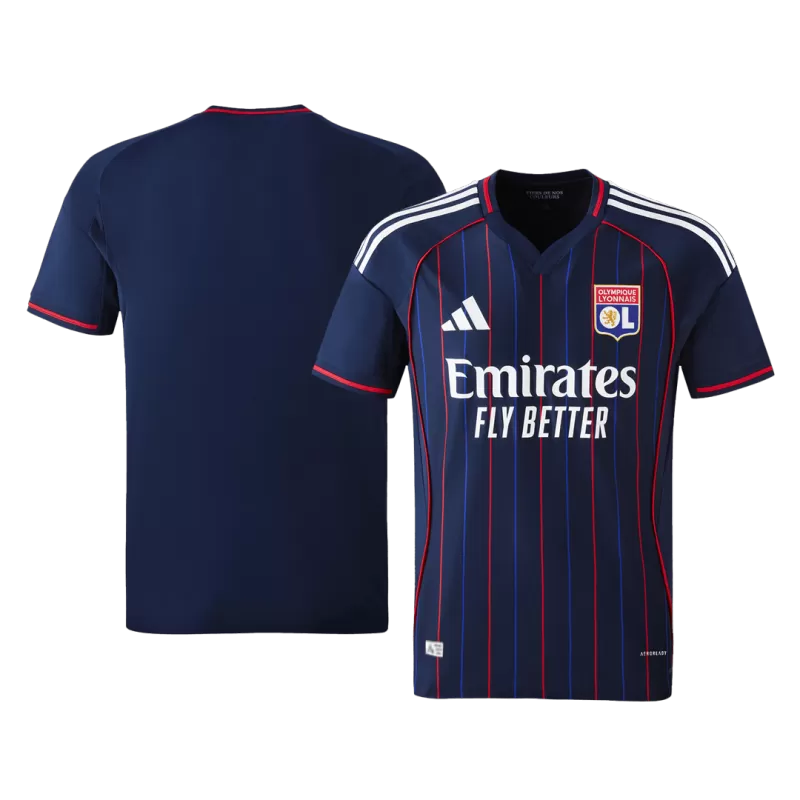 Player Version Olympique Lyonnais Away Soccer Jersey 2025/26