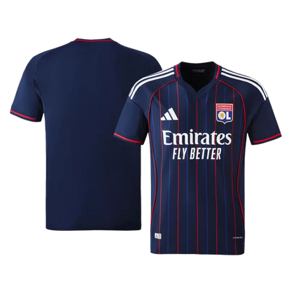 Player Version Olympique Lyonnais Away Soccer Jersey 2025/26