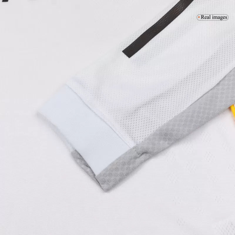 Player Version Real Madrid Home Long Sleeve Soccer Jersey 2025/26 - Slim Fit