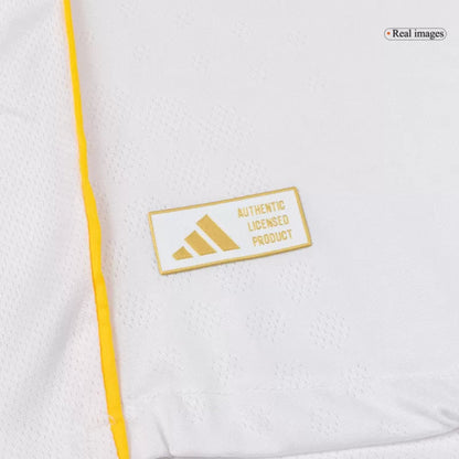 Player Version Real Madrid Home Long Sleeve Soccer Jersey 2025/26 - Slim Fit