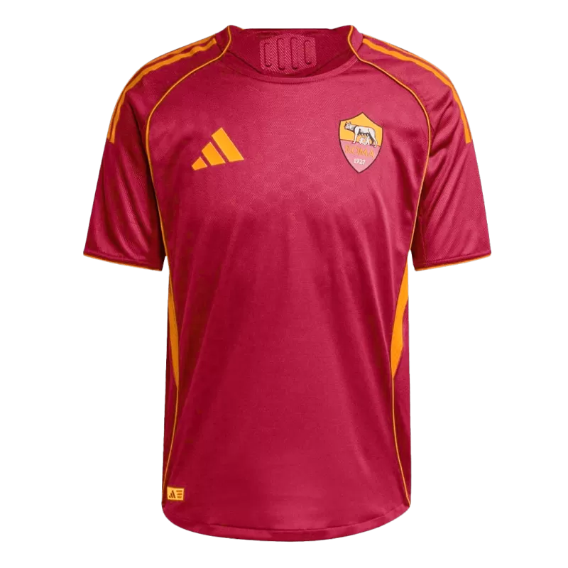 Player Version Roma Home Soccer Jersey 2025/26
