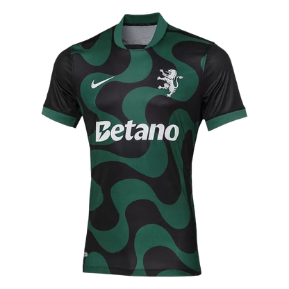 Player Version Sporting CP Soccer Jersey 2025/26 - Black