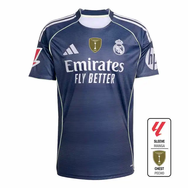 Player Version Real Madrid 2025/26 Away Soccer Jersey