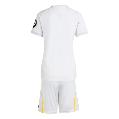 Kid's Real Madrid Home Soccer Jersey Kit(Jersey+Shorts+Socks) 2025/26
