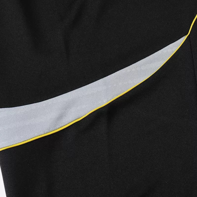 Tuta Real Madrid con zip 1/4 (giacca+pantaloni) 2025/26 - Nera