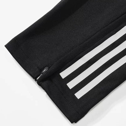 Tuta Real Madrid con zip 1/4 (giacca+pantaloni) 2025/26 - Nera