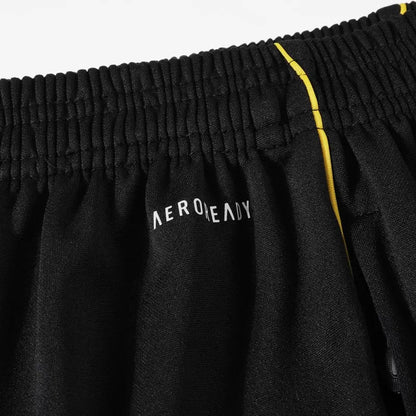 Tuta Real Madrid con zip 1/4 (giacca+pantaloni) 2025/26 - Nera