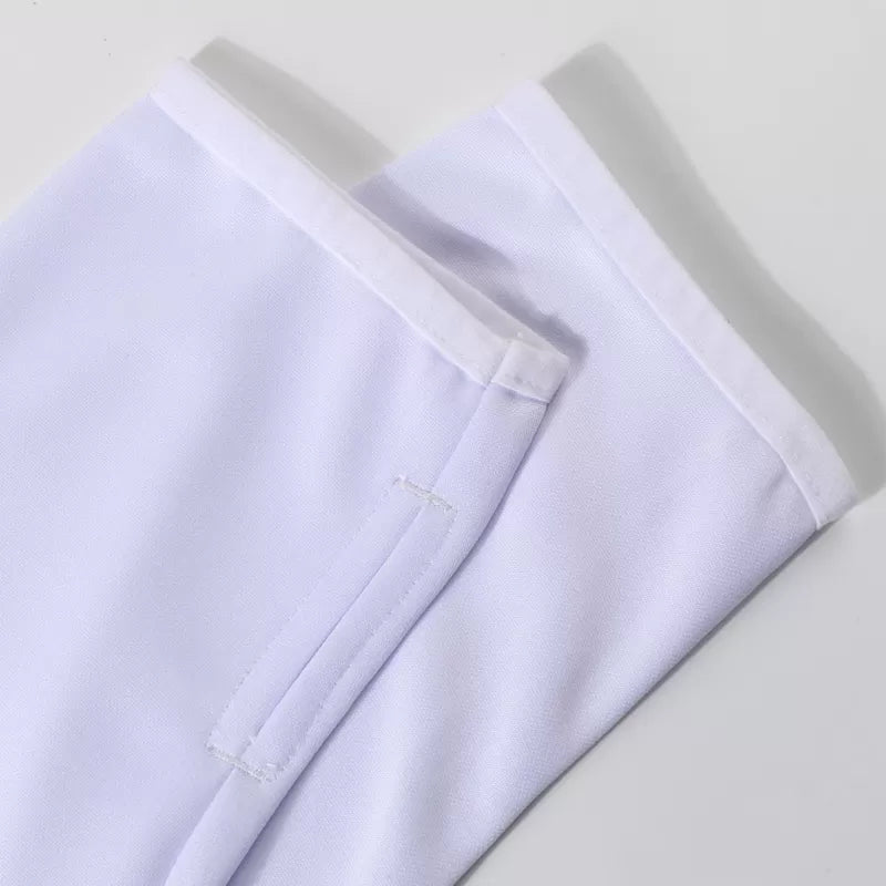 Real Madrid 1/4 Zip Tracksuit Kit (Jacket+Pants) 2025/26 - White