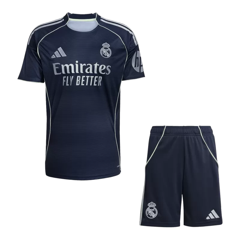 Kit maglia da calcio Real Madrid Away (giacca+pantaloni) 2025/26