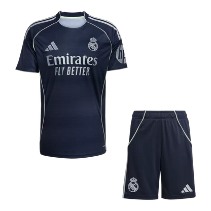 Kit maglia da calcio Real Madrid Away (giacca+pantaloni) 2025/26