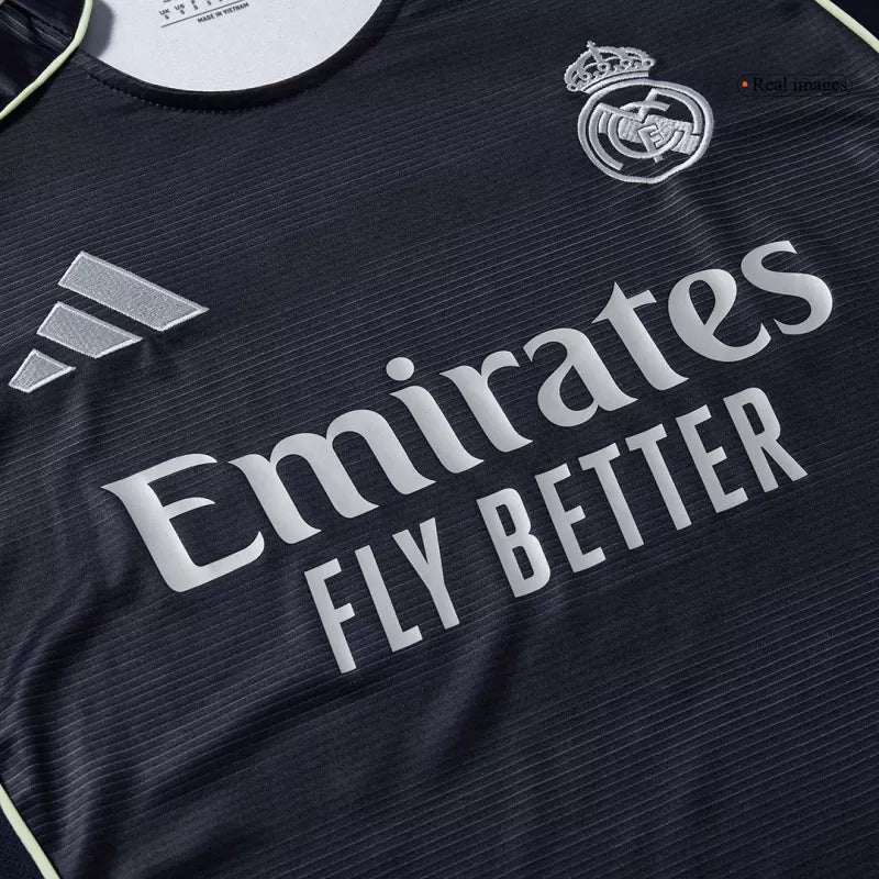 Kit maglia da calcio Real Madrid Away (giacca+pantaloni+calzini) 2025/26