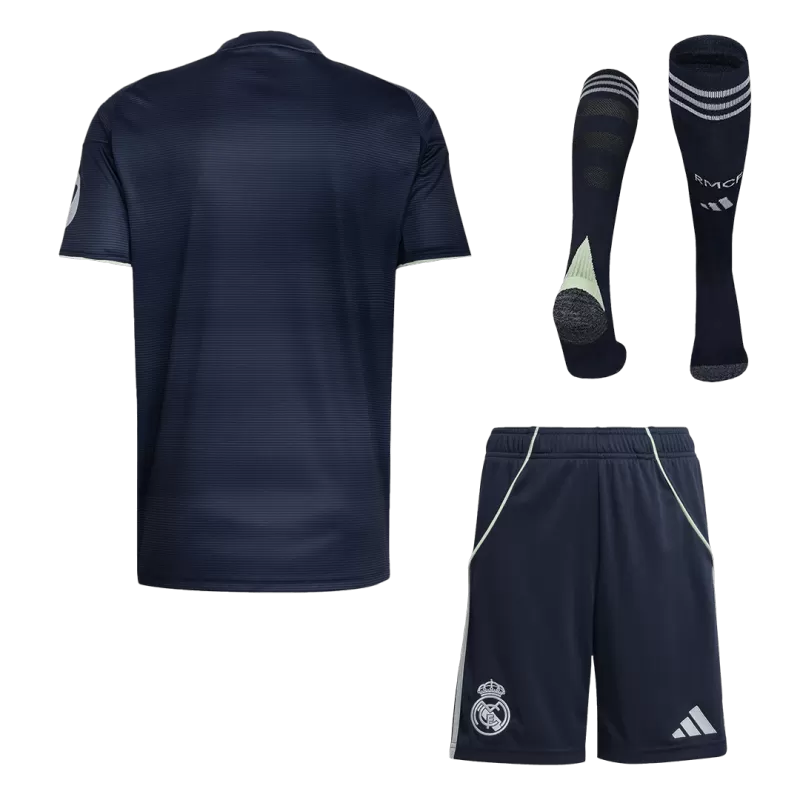 Kit maglia da calcio Real Madrid Away (giacca+pantaloni+calzini) 2025/26