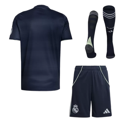 Kit maglia da calcio Real Madrid Away (giacca+pantaloni+calzini) 2025/26