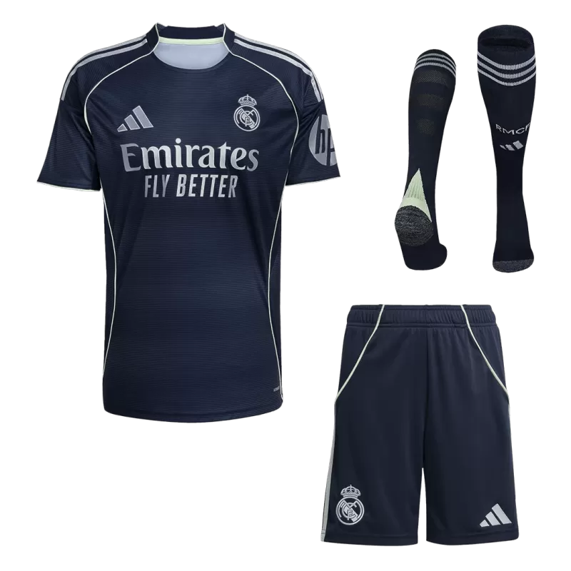 Kit maglia da calcio Real Madrid Away (giacca+pantaloni+calzini) 2025/26