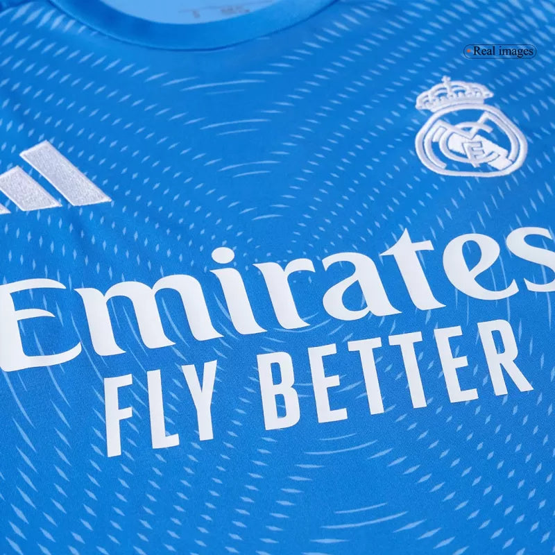 Maglia da calcio da portiere del Real Madrid 2025/26 - Blu