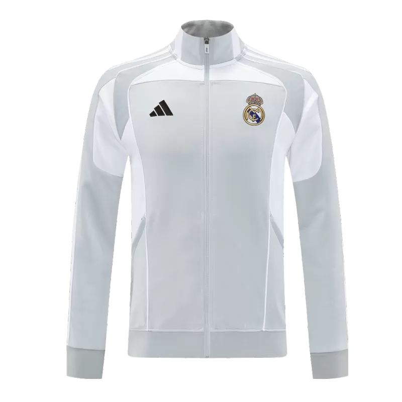 Real Madrid Home Training Jacket 2025/26 - Gray