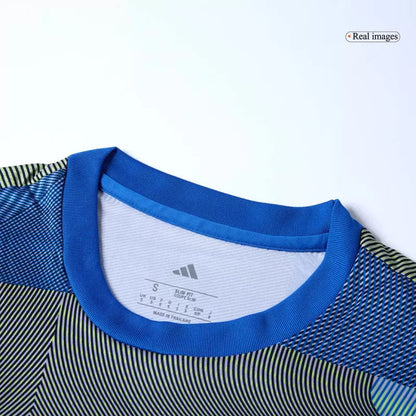 Maglia da calcio pre-partita del Real Madrid 2025/26 - Blu