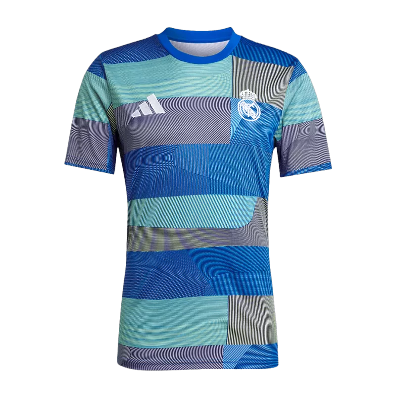 Maglia da calcio pre-partita del Real Madrid 2025/26 - Blu