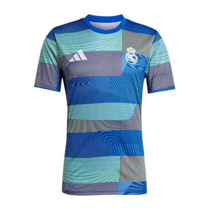 Maglia da calcio pre-partita del Real Madrid 2025/26 - Blu