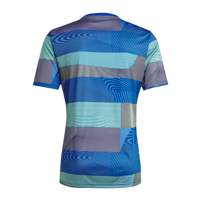 Maglia da calcio pre-partita del Real Madrid 2025/26 - Blu
