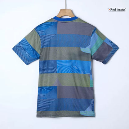 Maglia da calcio pre-partita del Real Madrid 2025/26 - Blu