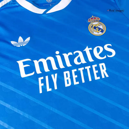 Real Madrid Third Away Long Sleeve Soccer Jersey 2025/26