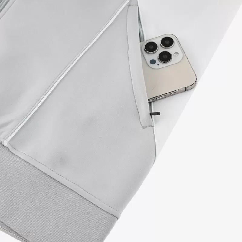 Real Madrid Training Jacket Kit (Jacket+Pants) 2025/26 - Gray