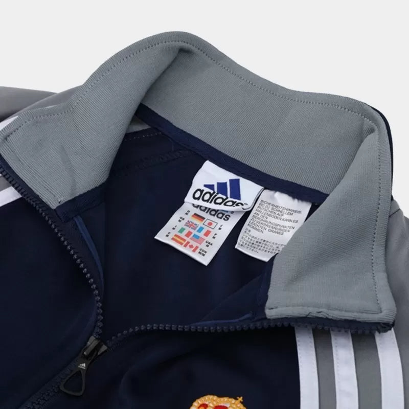 Real Madrid Training Jacket Kit (Jacket+Pants) 2025/26 - Navy & Gray