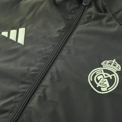 Giacca a vento Real Madrid 2025/26 - Verde scuro