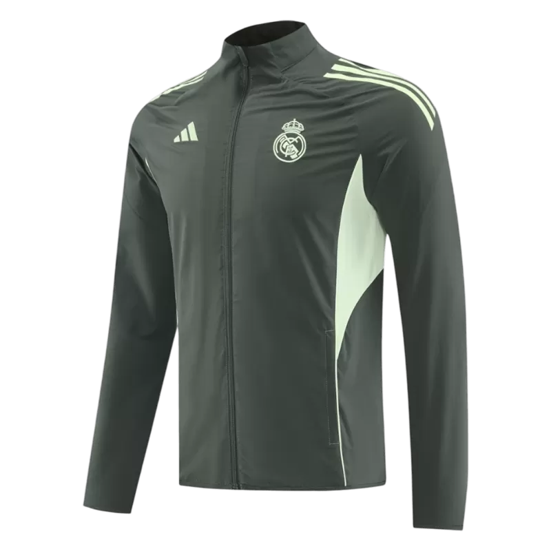 Giacca a vento Real Madrid 2025/26 - Verde scuro