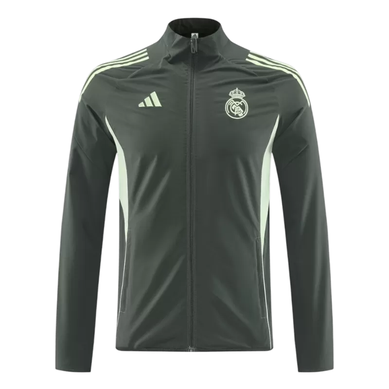 Giacca a vento Real Madrid 2025/26 - Verde scuro