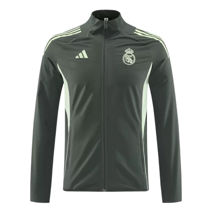 Giacca a vento Real Madrid 2025/26 - Verde scuro