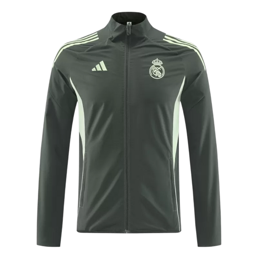 Giacca a vento Real Madrid 2025/26 - Verde scuro
