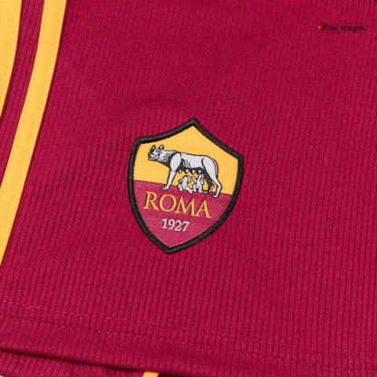 Kid's Roma Home Soccer Jersey Kit(Jersey+Shorts) 2025/26