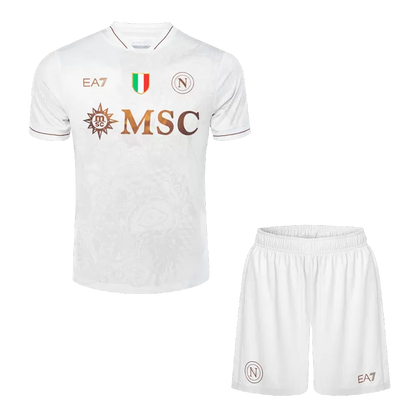Maglia da calcio da trasferta SSC Napoli (maglia+pantaloncini) 2025/26