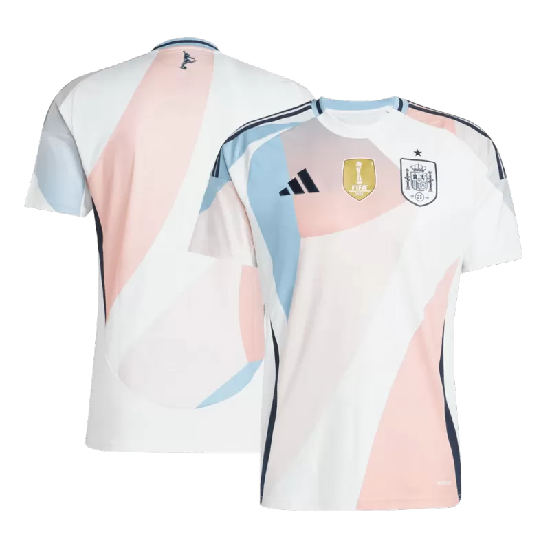 Spain Away Soccer Jersey 2025 Women's Euro