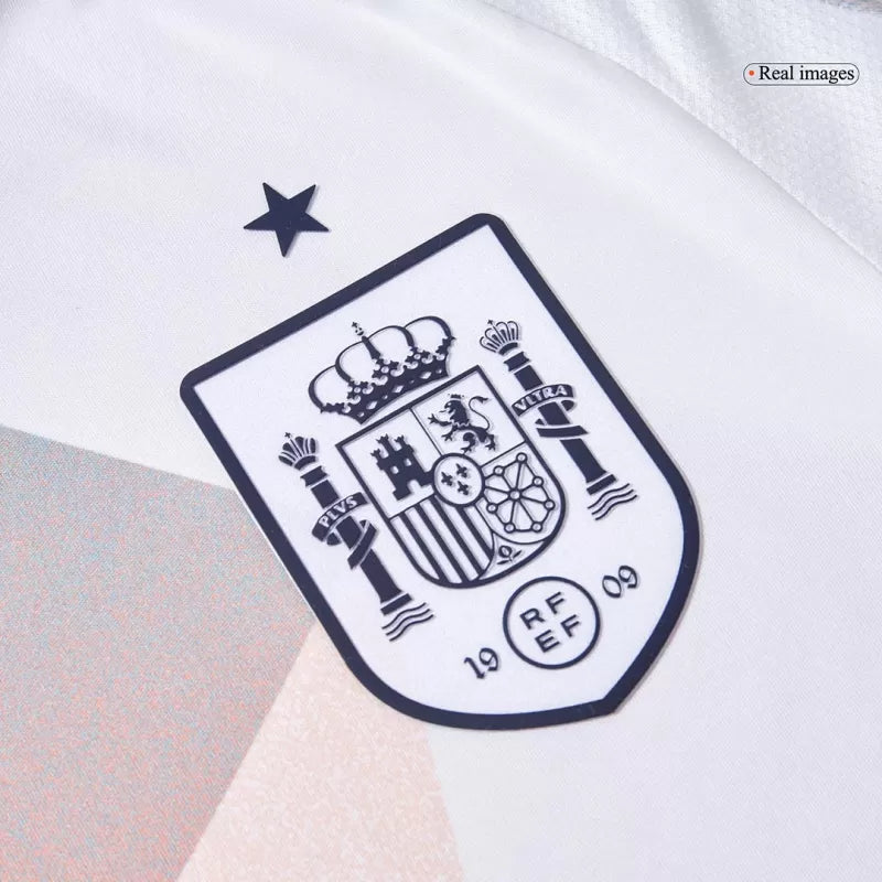 Spain Away Soccer Jersey 2025 Women's Euro