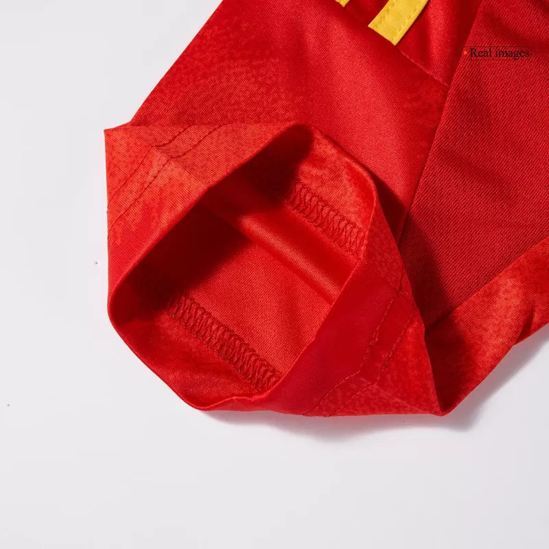 Kid's Spain Home Soccer Jersey Kit(Jersey+Shorts) 2024/25