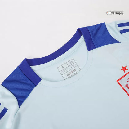 Maglia da calcio pre-partita della Spagna EURO 2024 - Azzurro