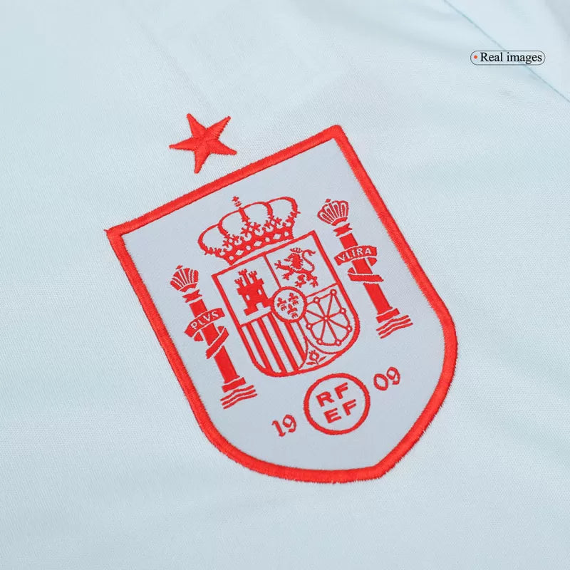 Maglia da calcio pre-partita della Spagna EURO 2024 - Azzurro