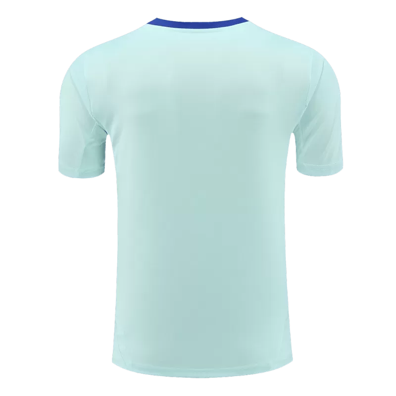 Maglia da calcio pre-partita della Spagna EURO 2024 - Azzurro