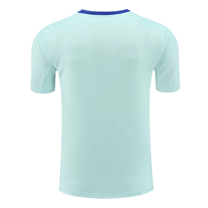 Maglia da calcio pre-partita della Spagna EURO 2024 - Azzurro
