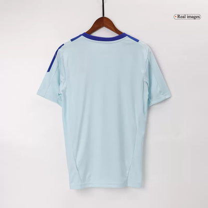 Maglia da calcio pre-partita della Spagna EURO 2024 - Azzurro