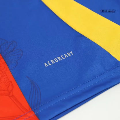 Maglia da calcio pre-partita della Spagna EURO 2024 - Blu